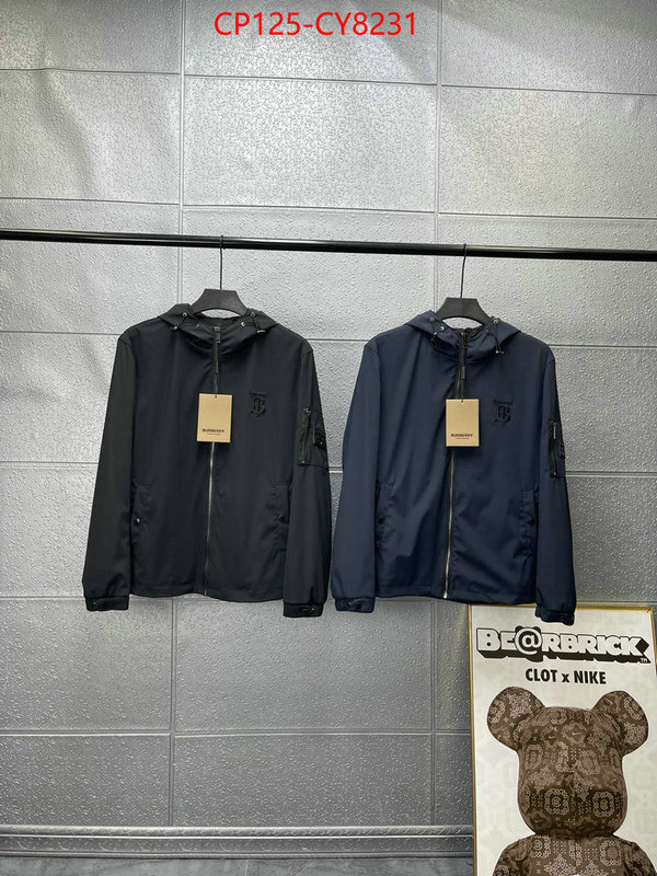 Clothing-Burberry designer 7 star replica ID: CY8231 $: 125USD