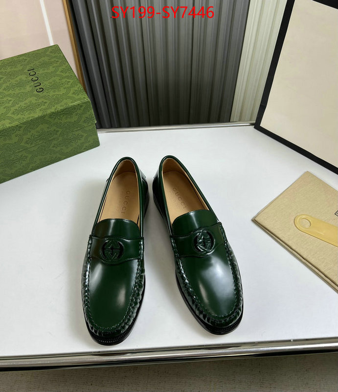 Men Shoes-Gucci found replica ID: SY7446 $: 199USD