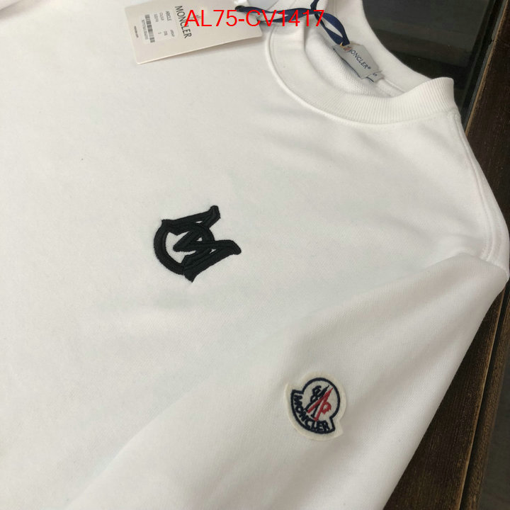 Clothing-Moncler buy cheap ID: CV1417 $: 75USD