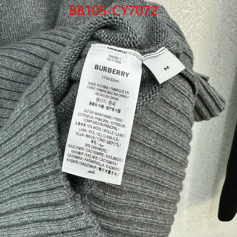 Clothing-Burberry luxury cheap ID: CY7072 $: 105USD