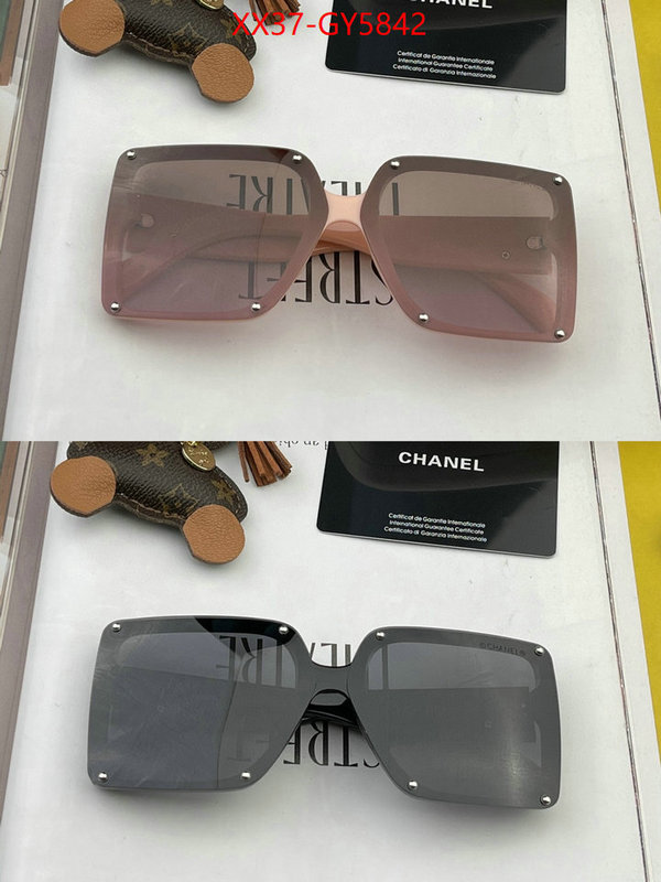 Glasses-Chanel for sale cheap now ID: GY5842 $: 37USD