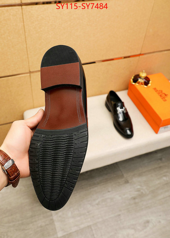 Men Shoes-Hermes 1:1 clone ID: SY7484 $: 115USD