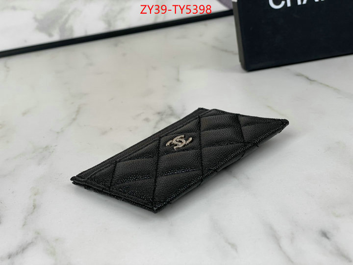 Chanel Bags(4A)-Wallet- top quality ID: TY5398 $: 39USD