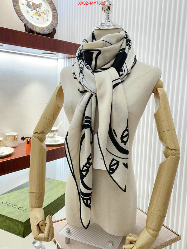 Scarf-Gucci replica wholesale ID: MY7605 $: 82USD