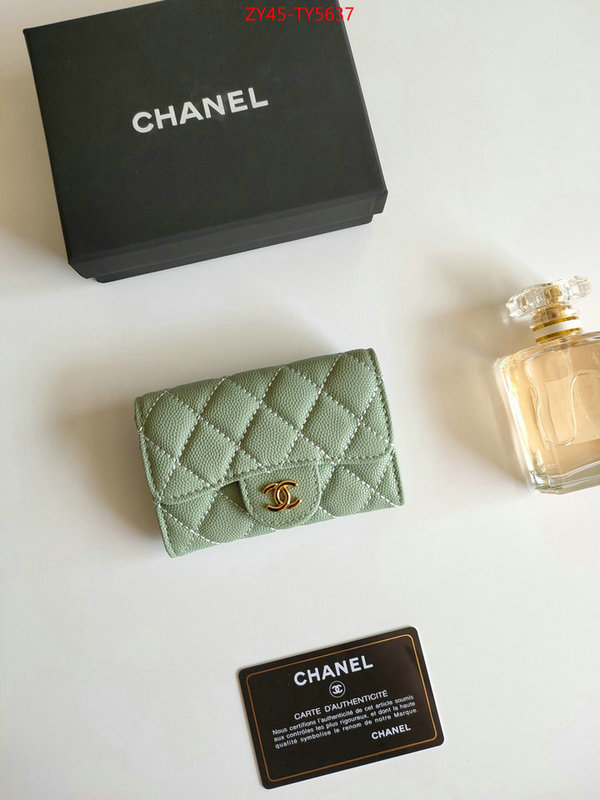 Chanel Bags(4A)-Wallet- new designer replica ID: TY5637 $: 45USD