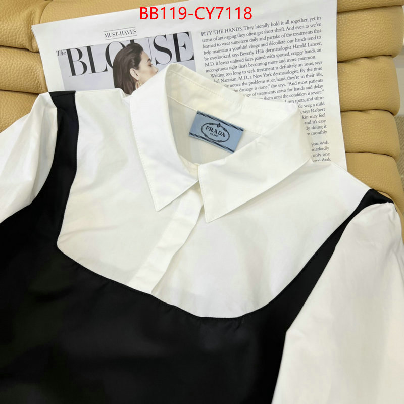 Clothing-Prada cheap ID: CY7118 $: 119USD