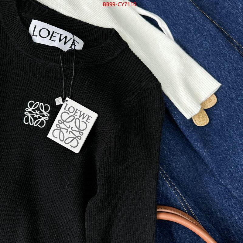 Clothing-Loewe quality aaaaa replica ID: CY7110 $: 99USD