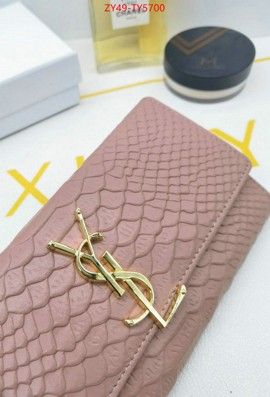 YSL Bags(4A)-Wallet- designer wholesale replica ID: TY5700 $: 49USD