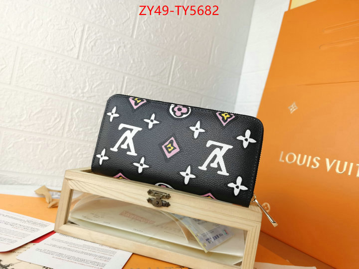 LV Bags(4A)-Wallet where should i buy replica ID: TY5682 $: 49USD