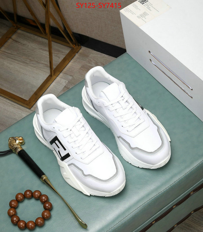 Men Shoes-Fendi is it illegal to buy dupe ID: SY7415 $: 125USD
