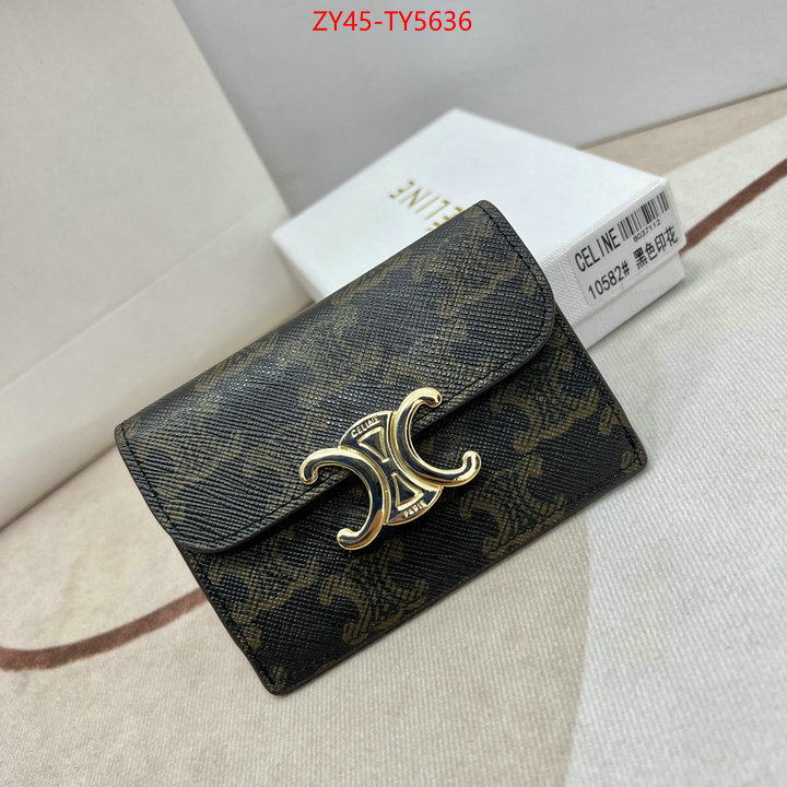 CELINE Bags(4A)-Wallet where should i buy to receive ID: TY5636 $: 45USD