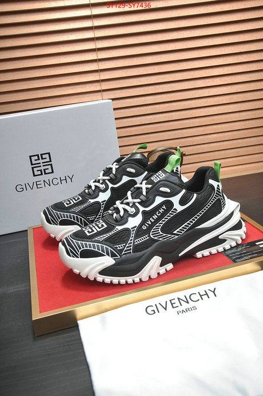 Men shoes-Givenchy the best quality replica ID: SY7436 $: 129USD