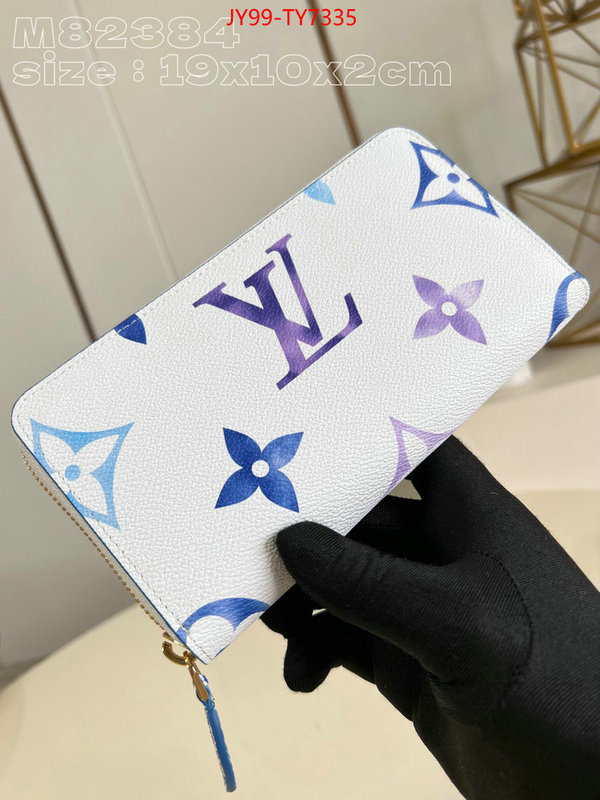 LV Bags(TOP)-Wallet what's best ID: TY7335 $: 99USD