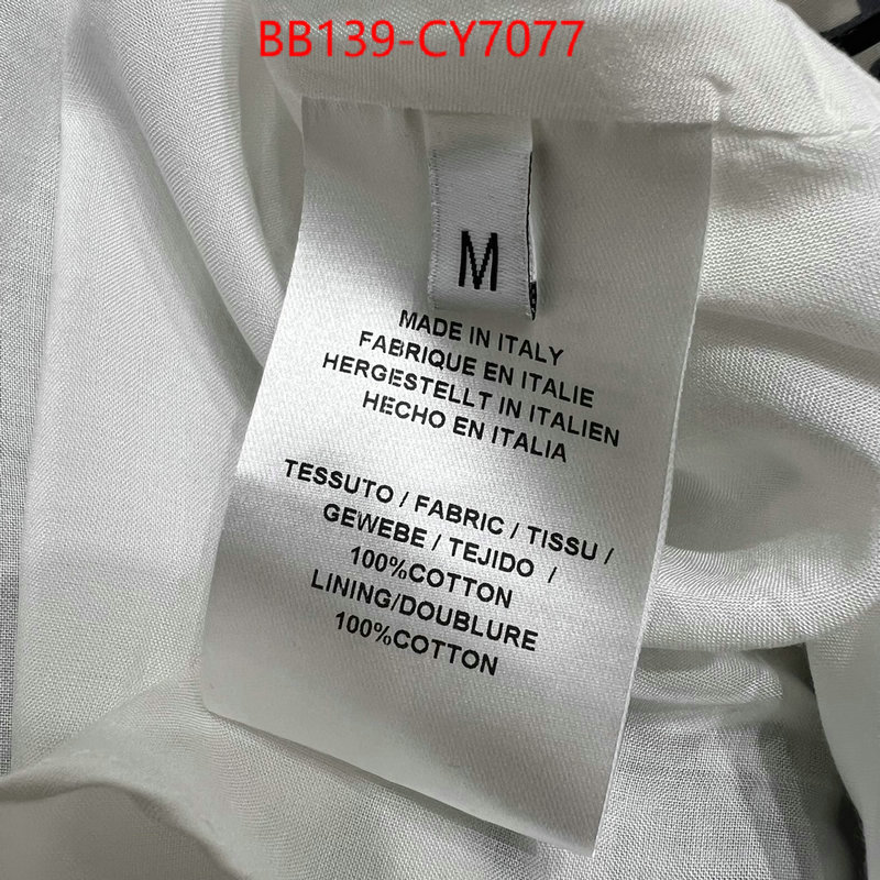 Clothing-Dior customize best quality replica ID: CY7077 $: 139USD