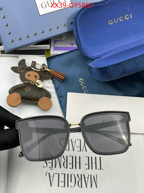 Glasses-Gucci what is a counter quality ID: GY5883 $: 39USD