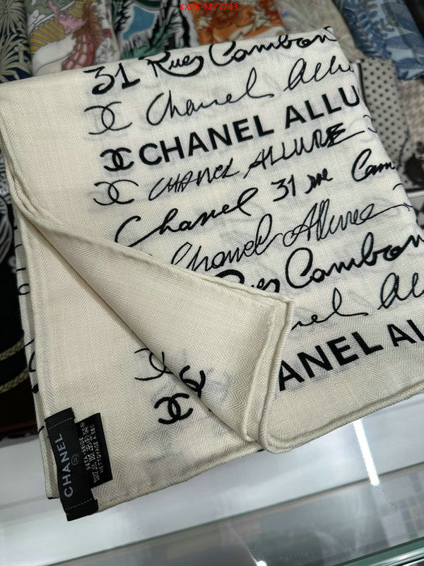 Scarf-Chanel the quality replica ID: MY7743 $: 85USD