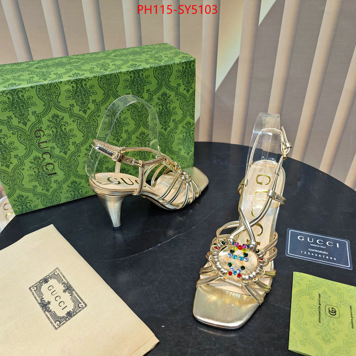 Women Shoes-Gucci where to buy replicas ID: SY5103 $: 115USD