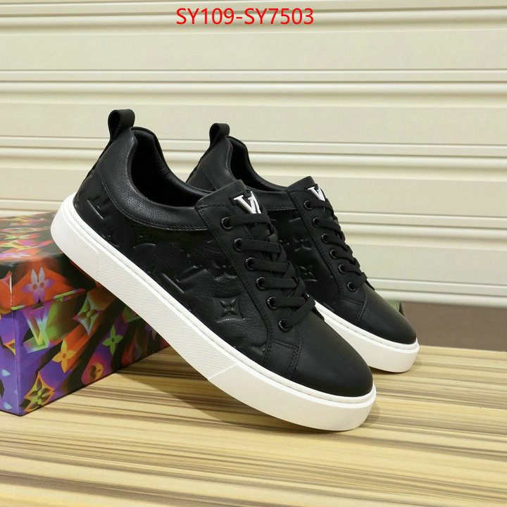 Men Shoes-LV fake high quality ID: SY7503 $: 109USD