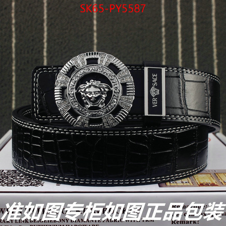 Belts-Versace wholesale designer shop ID: PY5587 $: 65USD