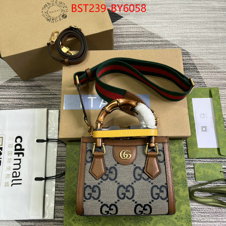 Gucci Bags(TOP)-Diana-Bamboo- what's the best place to buy replica ID: BY6058