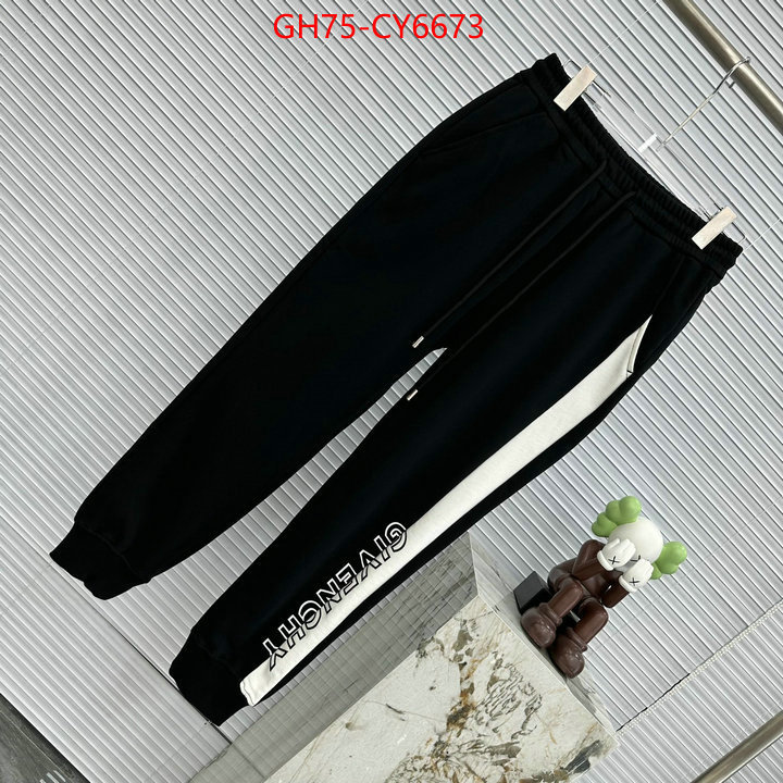 Clothing-Givenchy best like ID: CY6673 $: 75USD