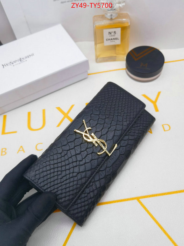 YSL Bags(4A)-Wallet- designer wholesale replica ID: TY5700 $: 49USD