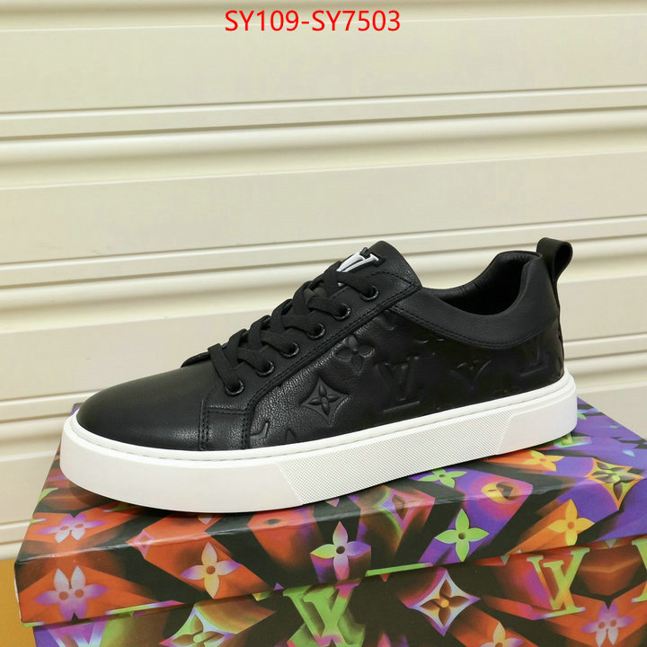 Men Shoes-LV fake high quality ID: SY7503 $: 109USD