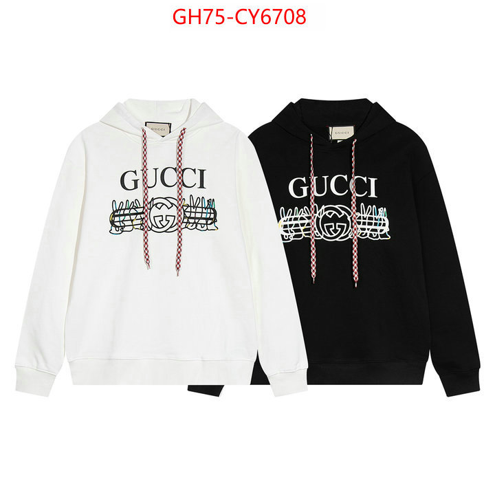 Clothing-Gucci where to buy fakes ID: CY6708 $: 75USD