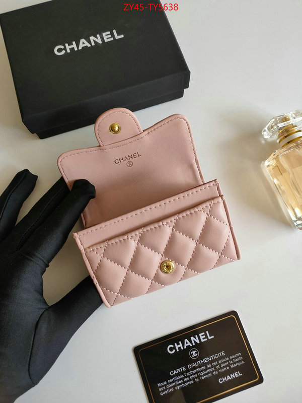 Chanel Bags(4A)-Wallet- how to find replica shop ID: TY5638 $: 45USD