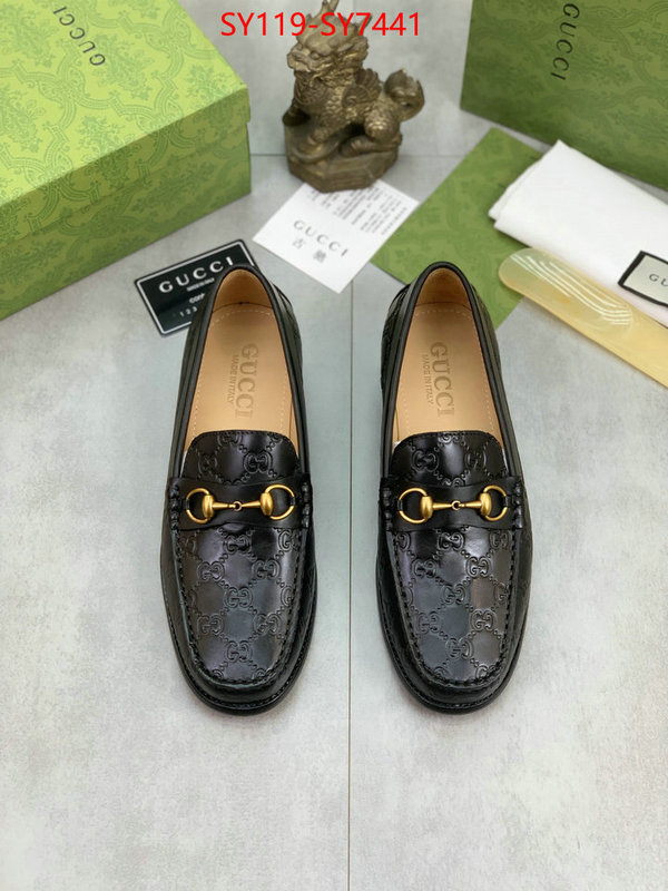 Men Shoes-Gucci can you buy knockoff ID: SY7441 $: 119USD