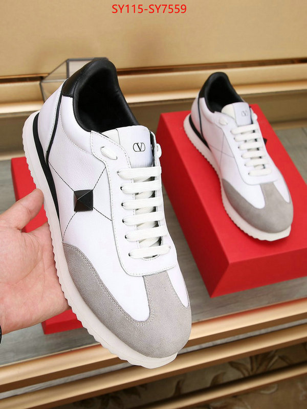 Men Shoes-Valentino replica 1:1 high quality ID: SY7559 $: 115USD