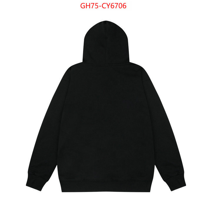 Clothing-Gucci fake high quality ID: CY6706 $: 75USD