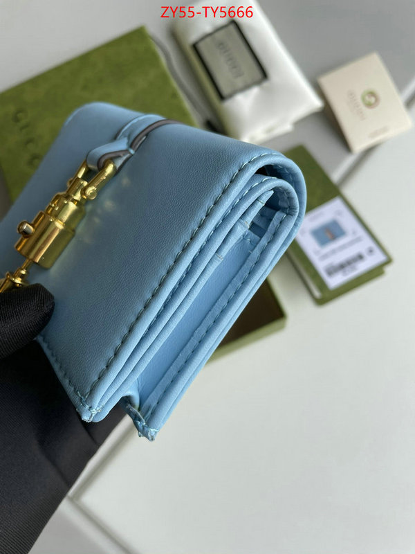 Gucci Bags(4A)-Wallet- the highest quality fake ID: TY5666 $: 55USD