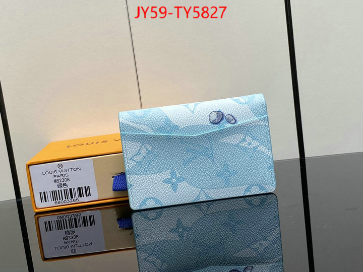 LV Bags(TOP)-Wallet highest product quality ID: TY5827 $: 59USD