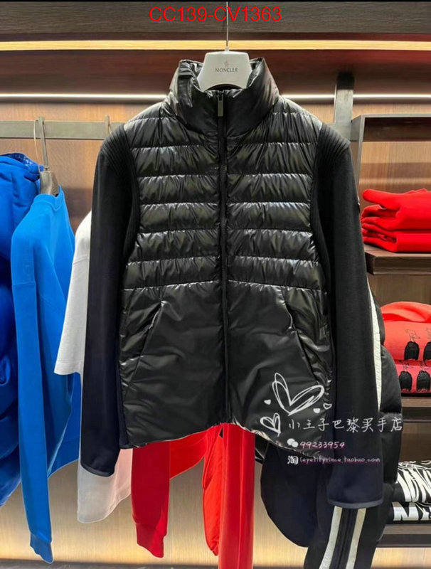 Down jacket Men-Moncler cheap replica designer ID: CV1363 $: 139USD