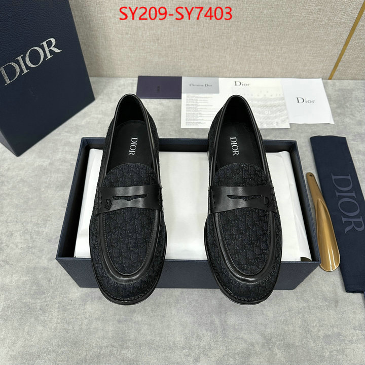 Men shoes-Dior what best designer replicas ID: SY7403 $: 209USD