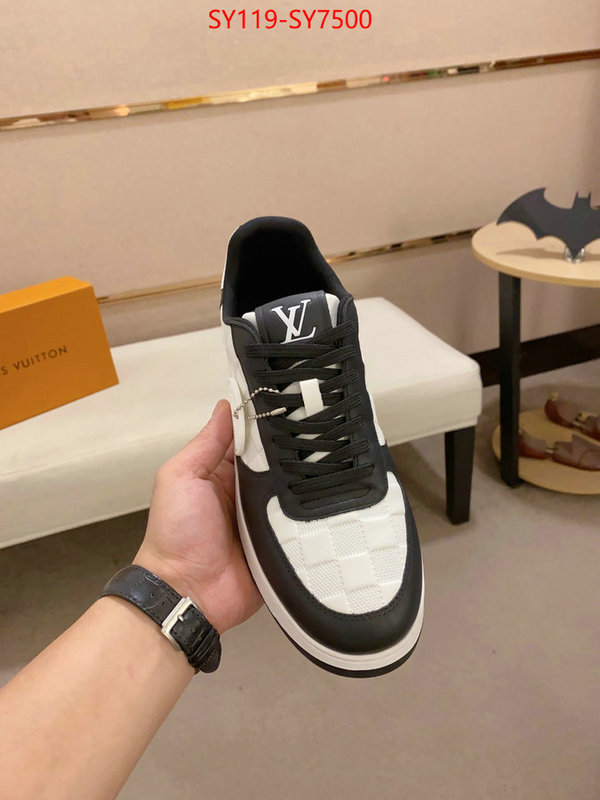 Men Shoes-LV cheap wholesale ID: SY7500 $: 119USD