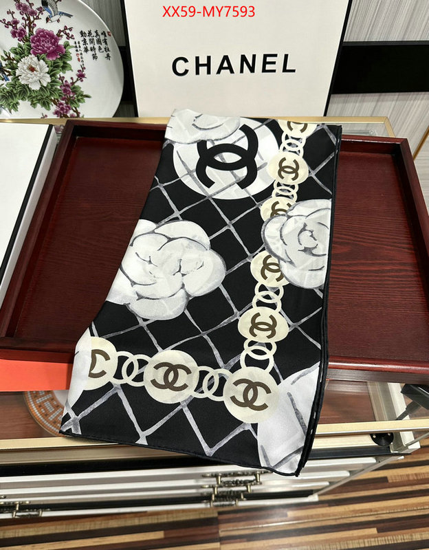 Scarf-Chanel fake cheap best online ID: MY7593 $: 59USD