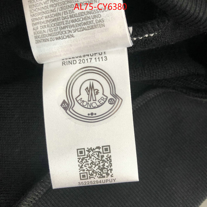 Clothing-Moncler knockoff ID: CY6380 $: 75USD