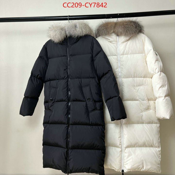 Down jacket Women-Moncler luxury shop ID: CY7842 $: 209USD