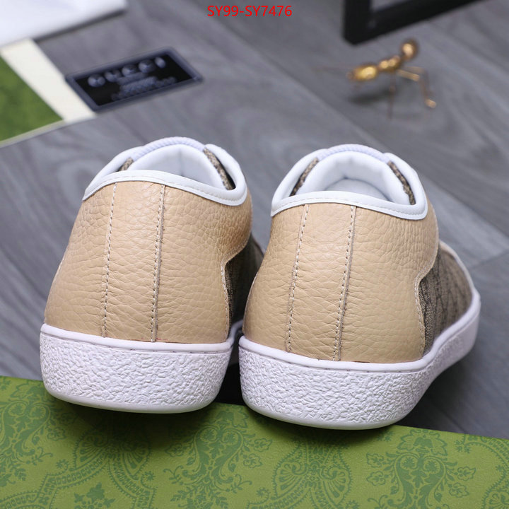 Men Shoes-Gucci mirror copy luxury ID: SY7476 $: 99USD