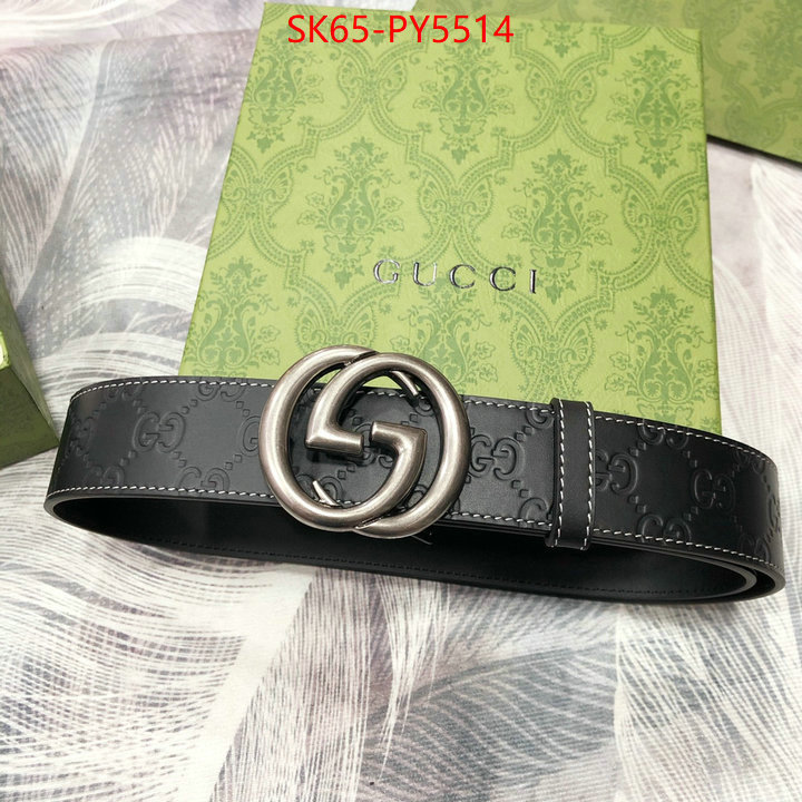 Belts-Gucci where can i buy the best 1:1 original ID: PY5514 $: 65USD