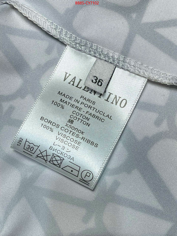 Clothing-Valentino where can i buy the best quality ID: CY7102 $: 85USD