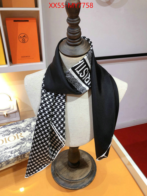 Scarf-Dior luxury fake ID: MY7758 $: 55USD