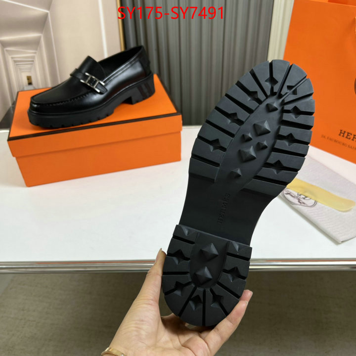 Men Shoes-Hermes perfect quality designer replica ID: SY7491 $: 175USD