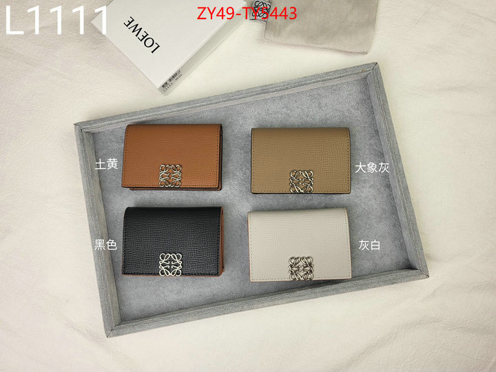 Loewe Bags(4A)-Wallet 1:1 replica wholesale ID: TY5443 $: 49USD