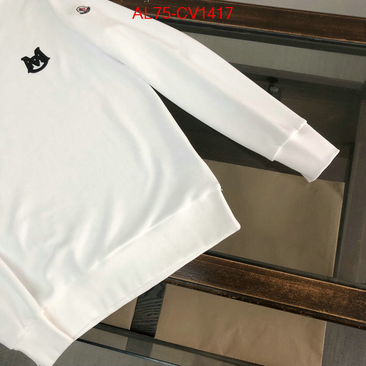 Clothing-Moncler buy cheap ID: CV1417 $: 75USD