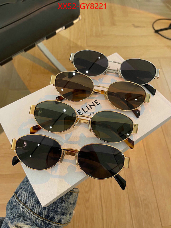 Glasses-CELINE buy luxury 2023 ID: GY8221 $: 52USD