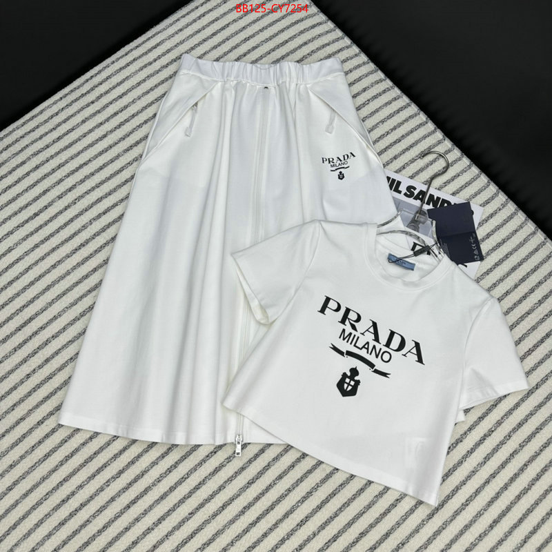 Clothing-Prada high quality ID: CY7254 $: 125USD