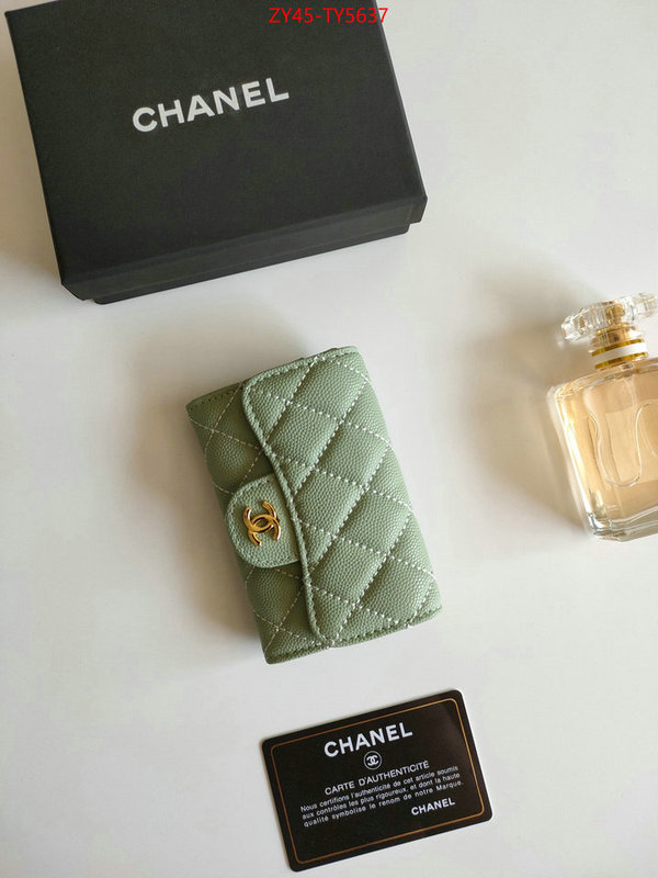 Chanel Bags(4A)-Wallet- new designer replica ID: TY5637 $: 45USD